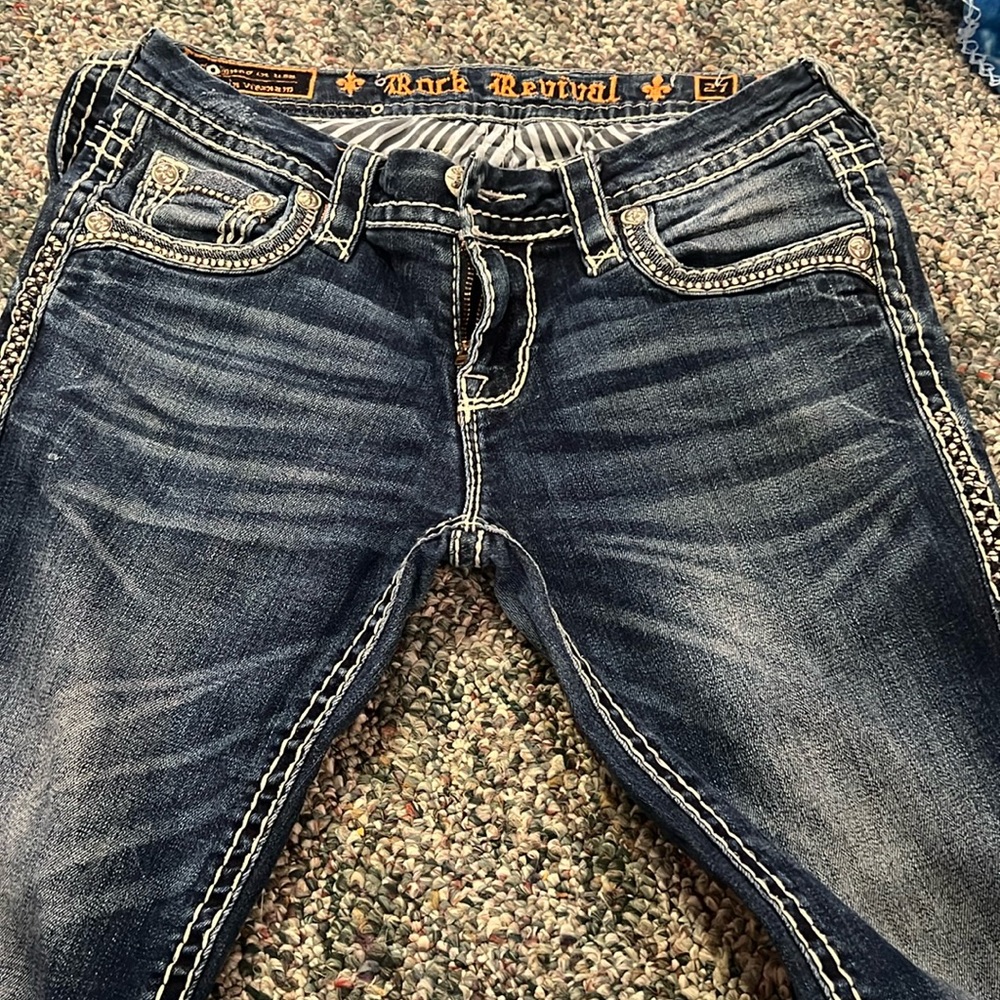 Women’s rock revival jeans